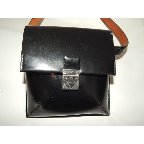 Moschino Patent Leather Waist Handbag 28 - Picture 5 of 7